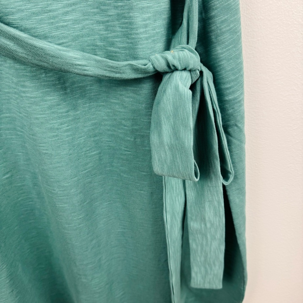 J Crew Tie Waist Mini Dress Green 2X - Picture 12 of 14